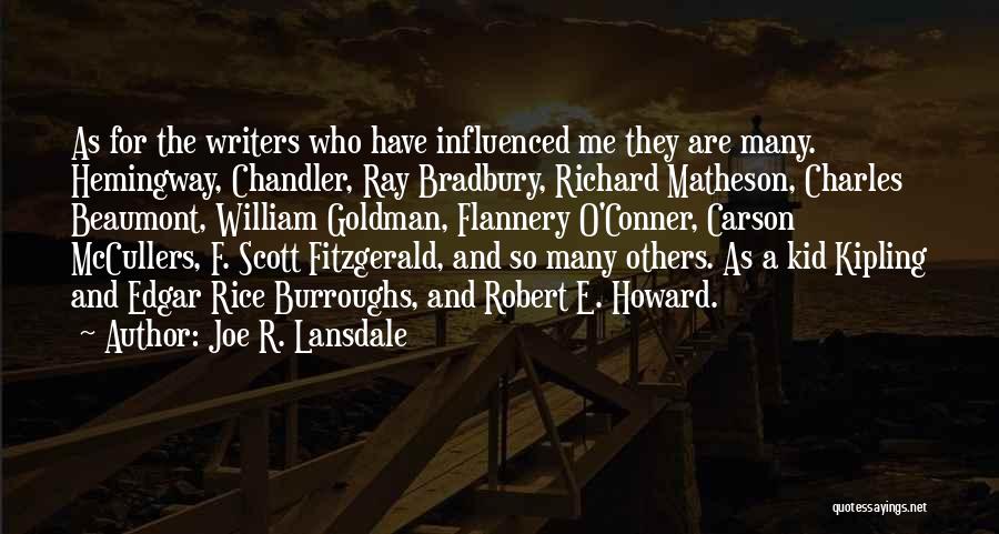 Bookaholics Wichita Quotes By Joe R. Lansdale