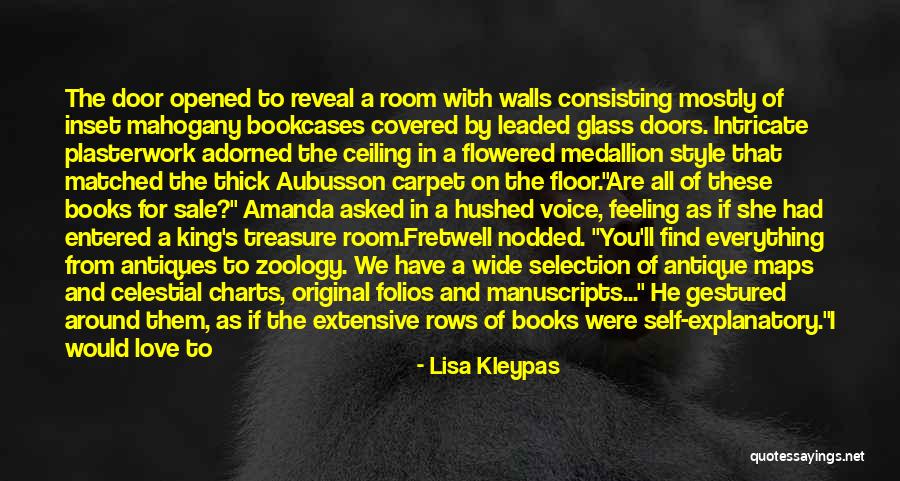 Bookcases Quotes By Lisa Kleypas