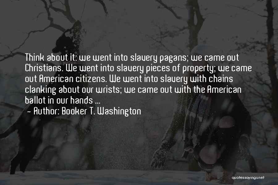 Booker T Quotes By Booker T. Washington