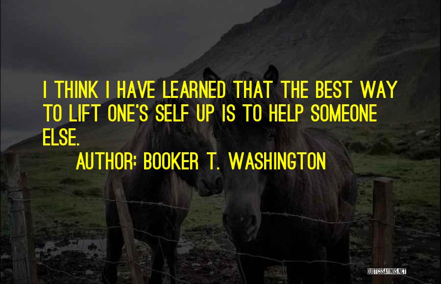 Booker T Quotes By Booker T. Washington