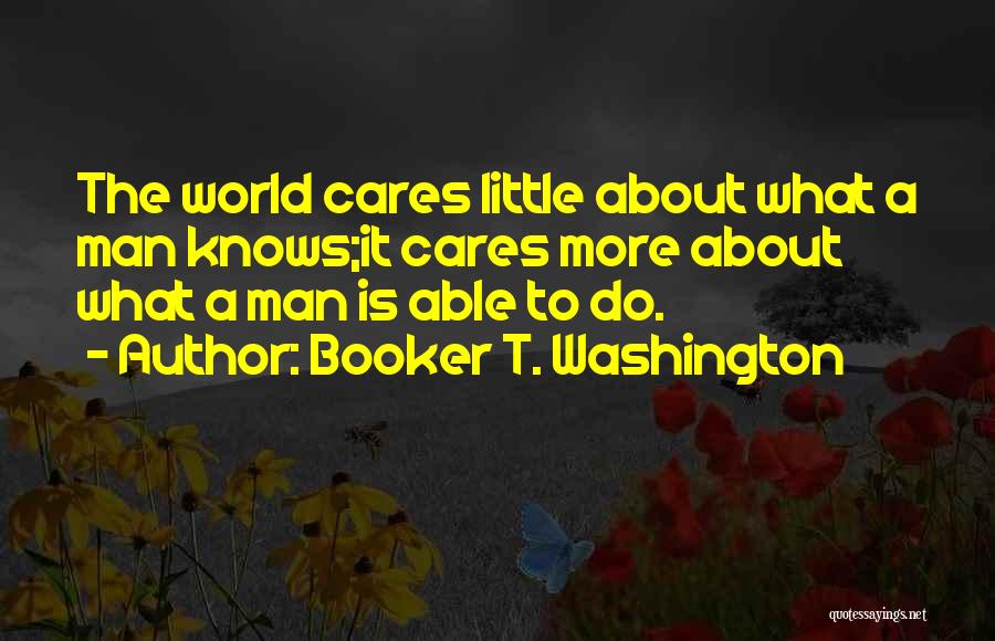 Booker T Quotes By Booker T. Washington