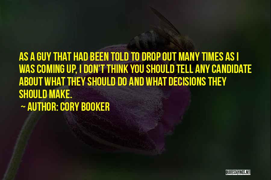 Booker T Quotes By Cory Booker