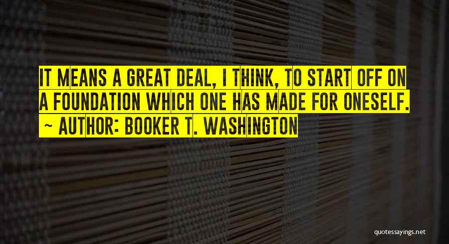 Booker T. Washington Quotes 137855