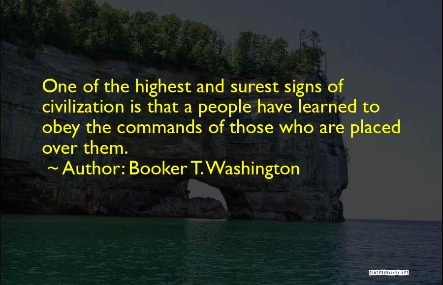 Booker T. Washington Quotes 528027