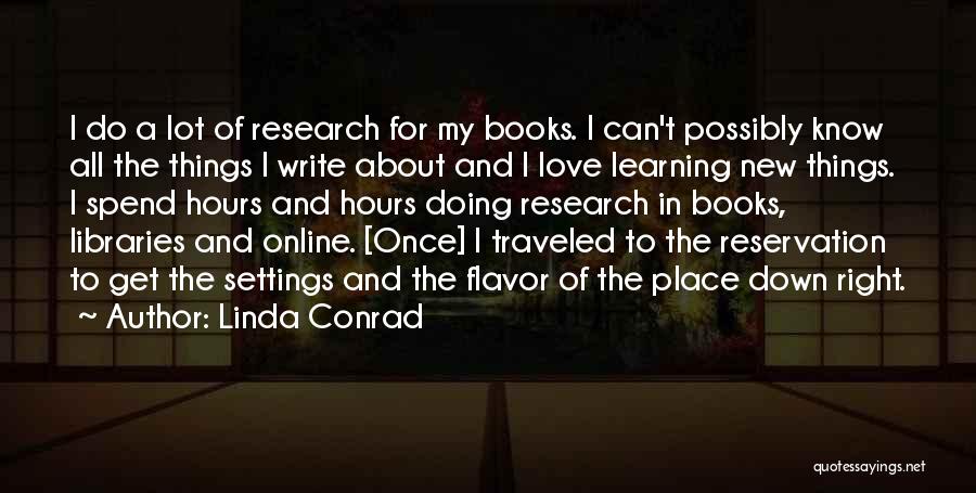 Books About Love Quotes By Linda Conrad