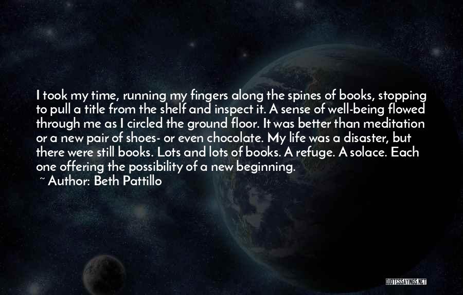 Books And Chocolate Quotes By Beth Pattillo