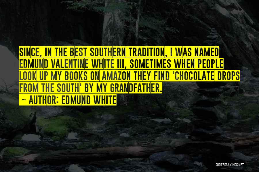 Books And Chocolate Quotes By Edmund White