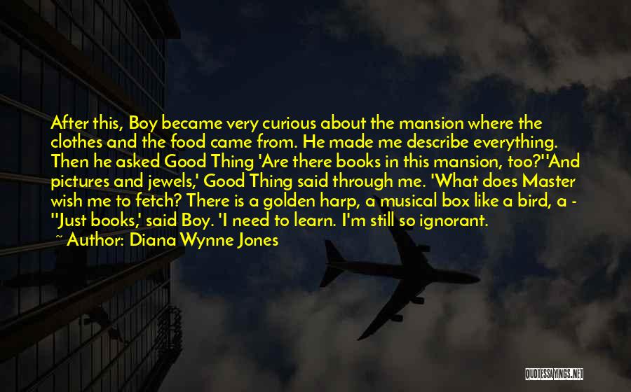 Books And Food Quotes By Diana Wynne Jones