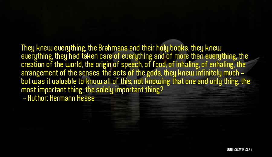 Books And Food Quotes By Hermann Hesse