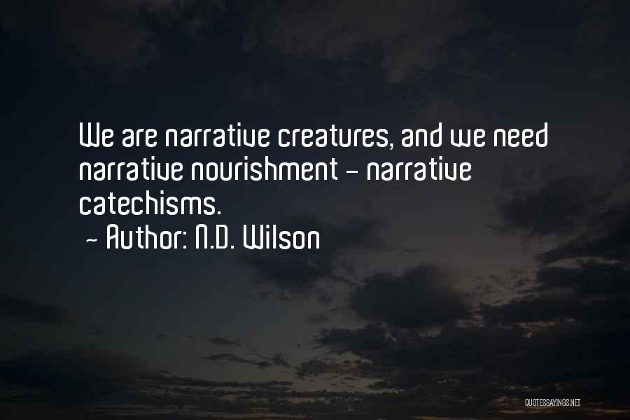 Books And Food Quotes By N.D. Wilson