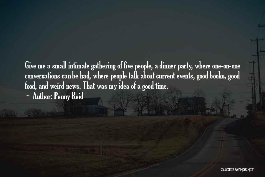Books And Food Quotes By Penny Reid