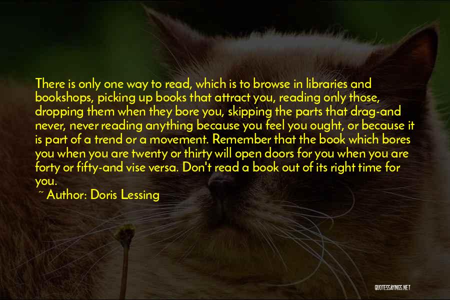 Books And Libraries Quotes By Doris Lessing