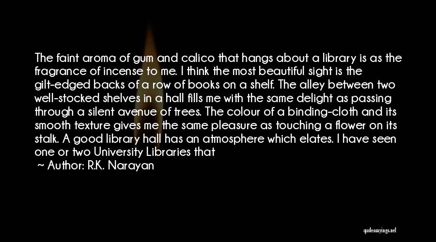 Books And Libraries Quotes By R.K. Narayan