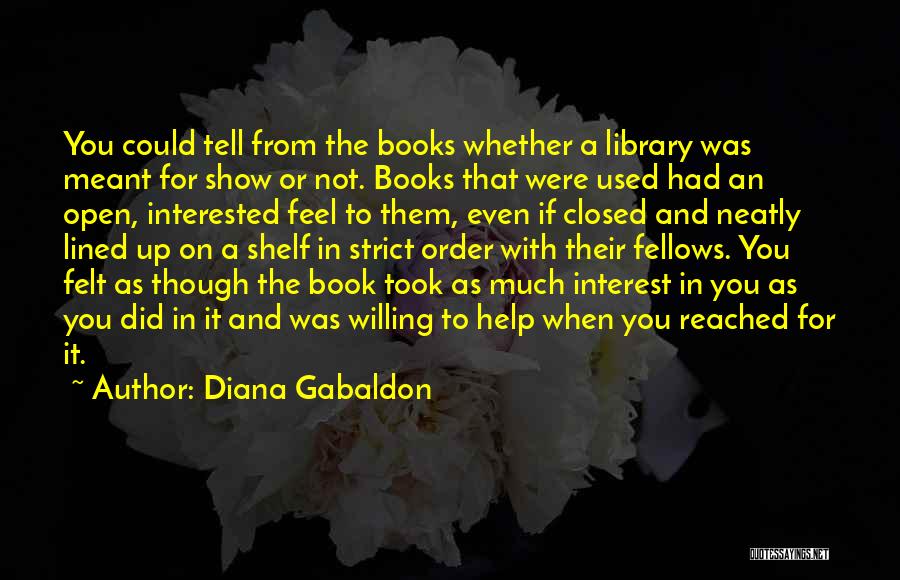 Books And Library Quotes By Diana Gabaldon