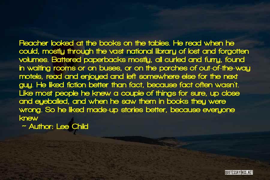 Books And Library Quotes By Lee Child