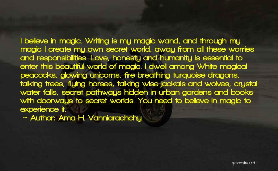 Books And Magic Quotes By Ama H. Vanniarachchy