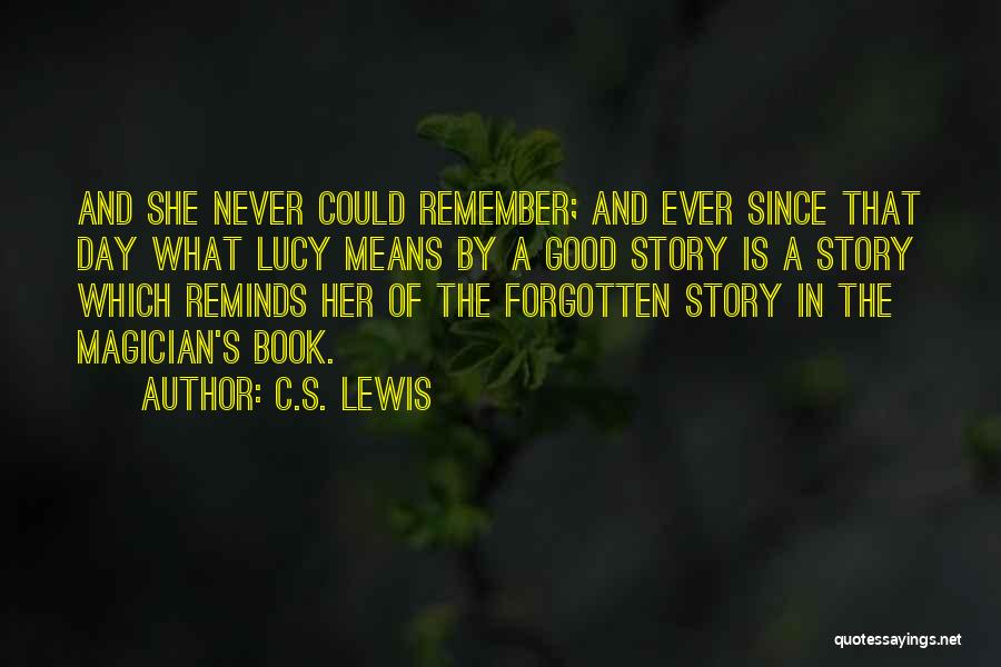 Books And Magic Quotes By C.S. Lewis