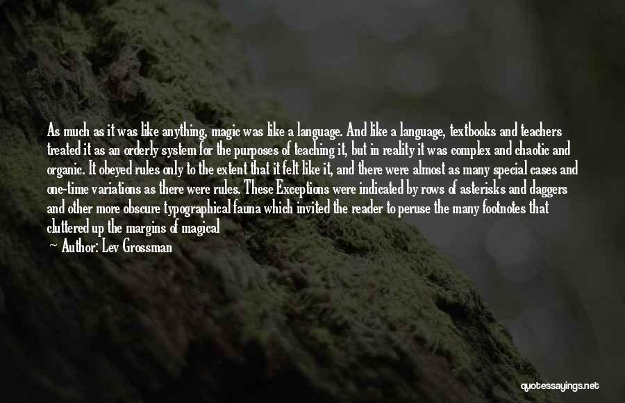 Books And Magic Quotes By Lev Grossman