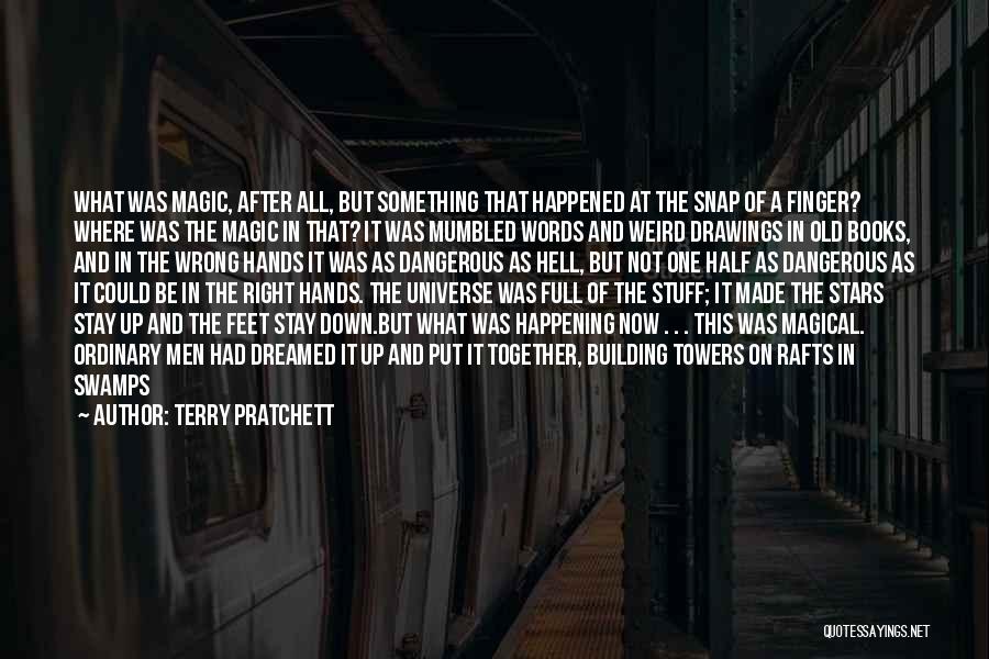 Books And Magic Quotes By Terry Pratchett