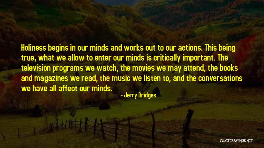 Books And Movies Quotes By Jerry Bridges