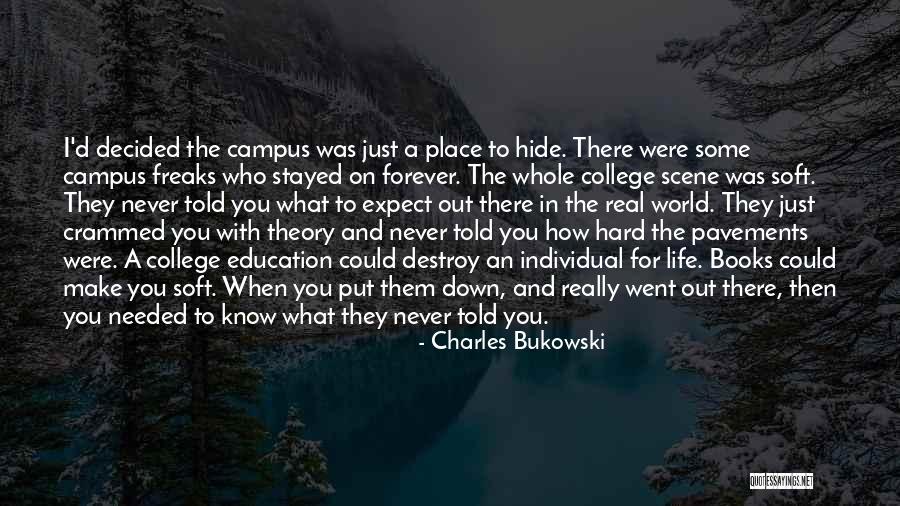Books And Real Life Quotes By Charles Bukowski Books And Real Life Quotes By Charles Bukowski