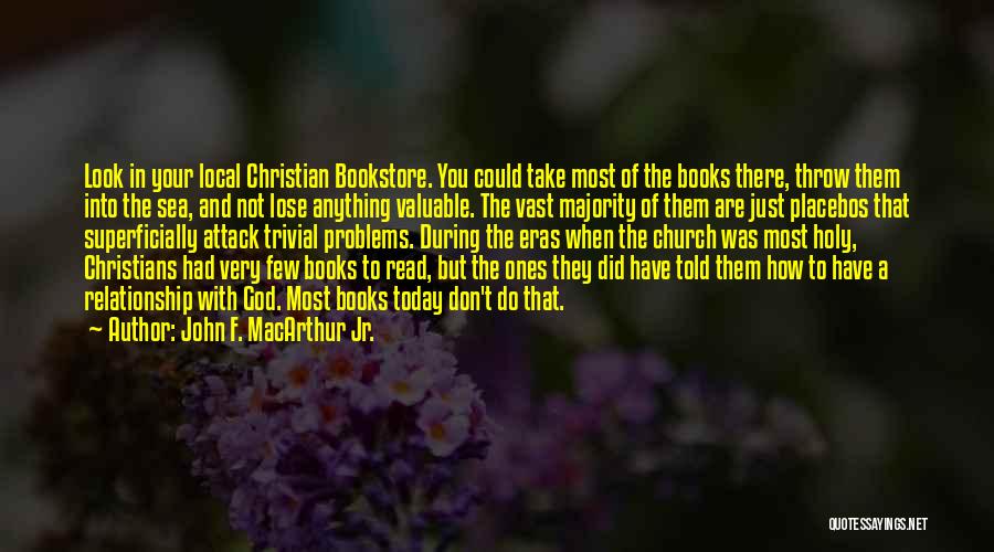 Books And Sea Quotes By John F. MacArthur Jr.