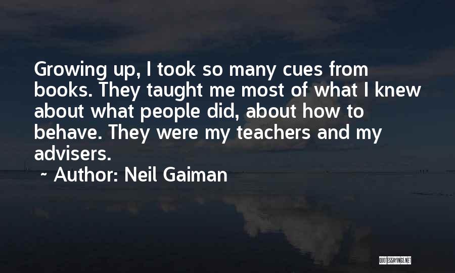 Books And Teachers Quotes By Neil Gaiman
