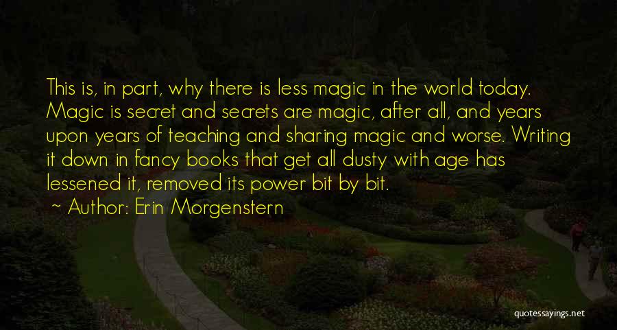 Books And Teaching Quotes By Erin Morgenstern