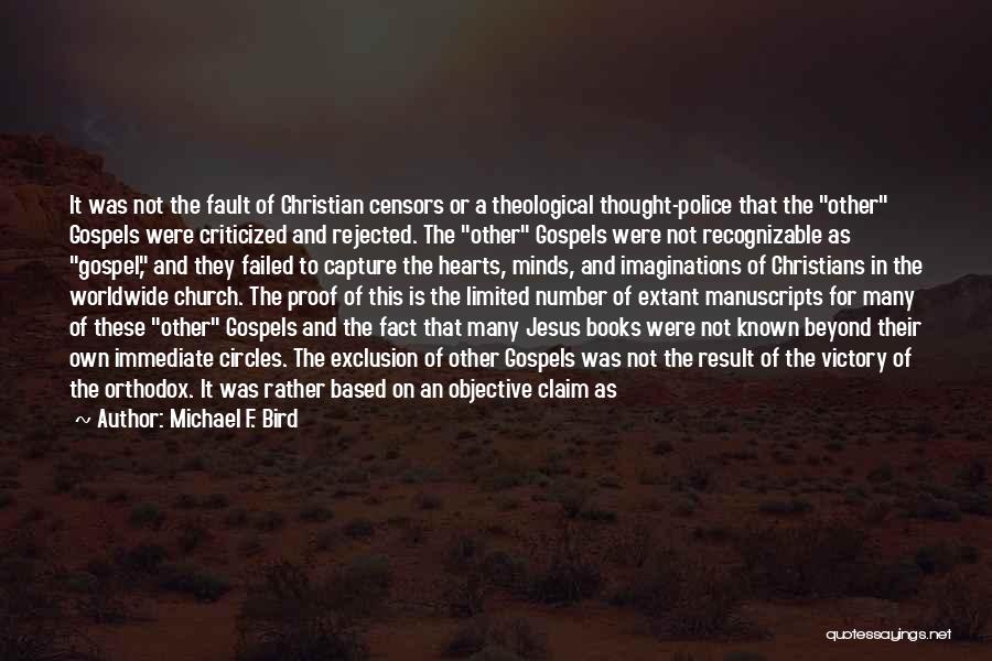 Books And Teaching Quotes By Michael F. Bird