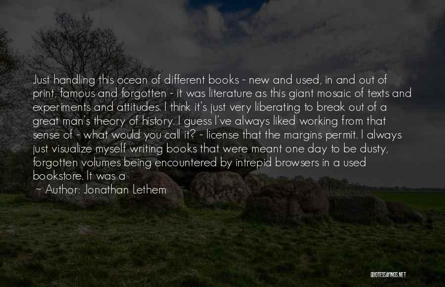 Books And The Ocean Quotes By Jonathan Lethem