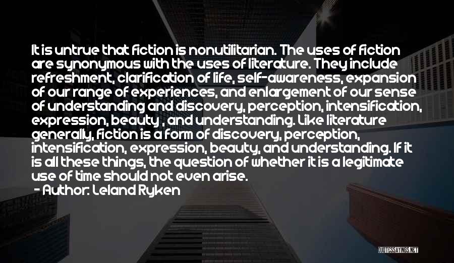 Books And Time Quotes By Leland Ryken