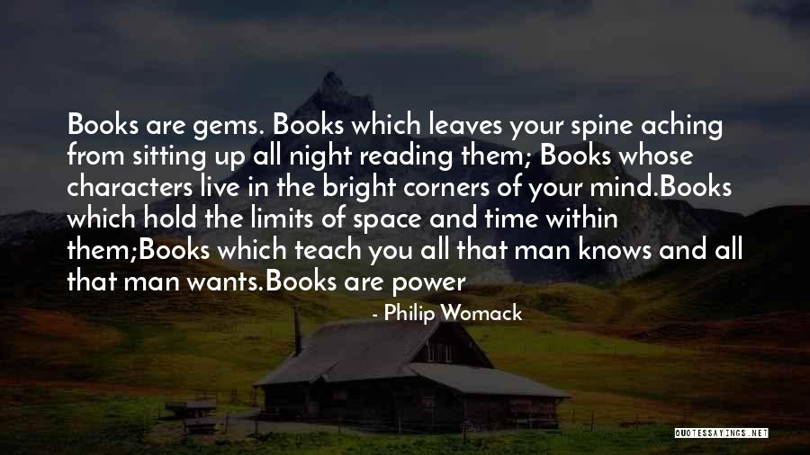 Books And Time Quotes By Philip Womack