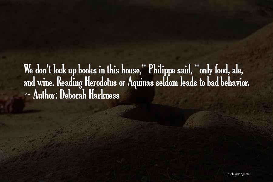 Books And Wine Quotes By Deborah Harkness