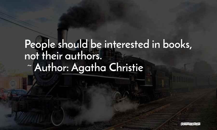 Books Authors Quotes By Agatha Christie