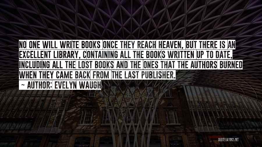 Books Authors Quotes By Evelyn Waugh