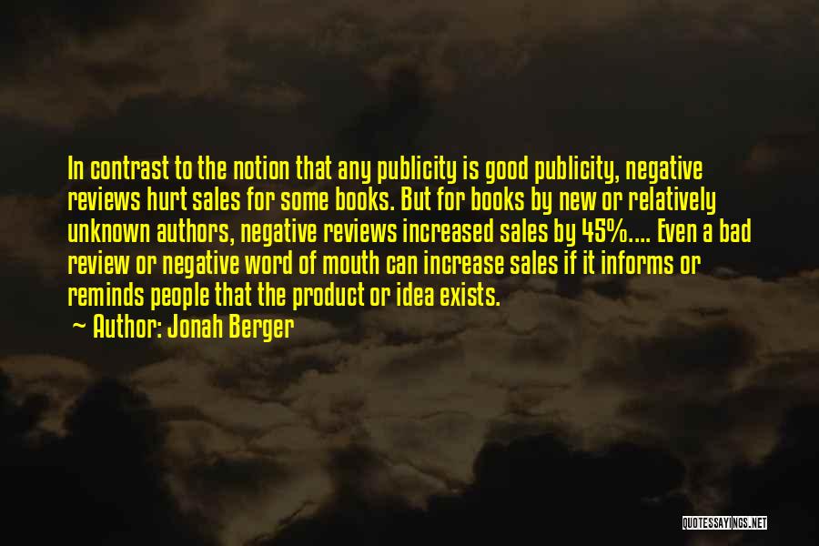 Books Authors Quotes By Jonah Berger