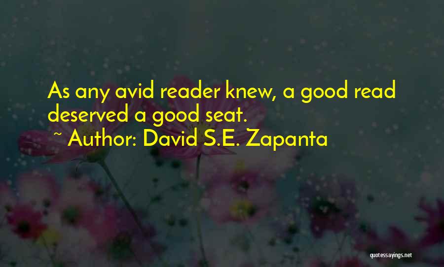 Books Bibliophile Quotes By David S.E. Zapanta