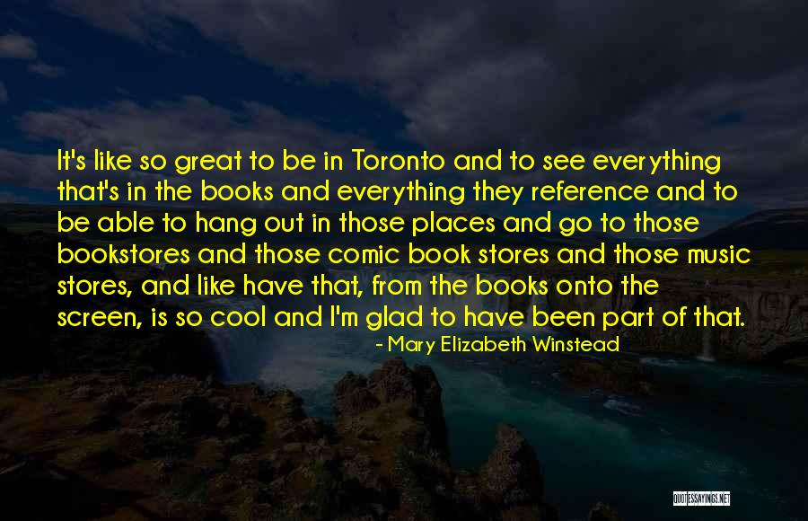 Books Book Stores Quotes By Mary Elizabeth Winstead Books Book Stores Quotes By Mary Elizabeth Winstead