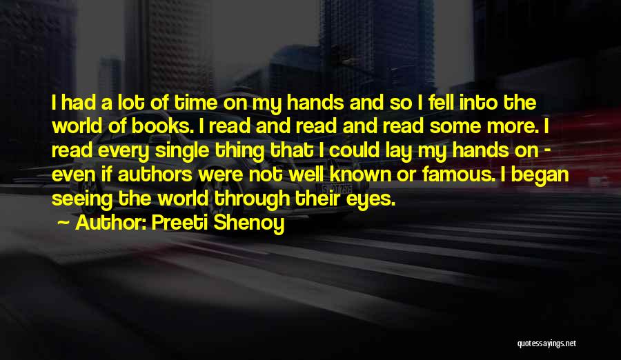 Books By Famous Authors Quotes By Preeti Shenoy