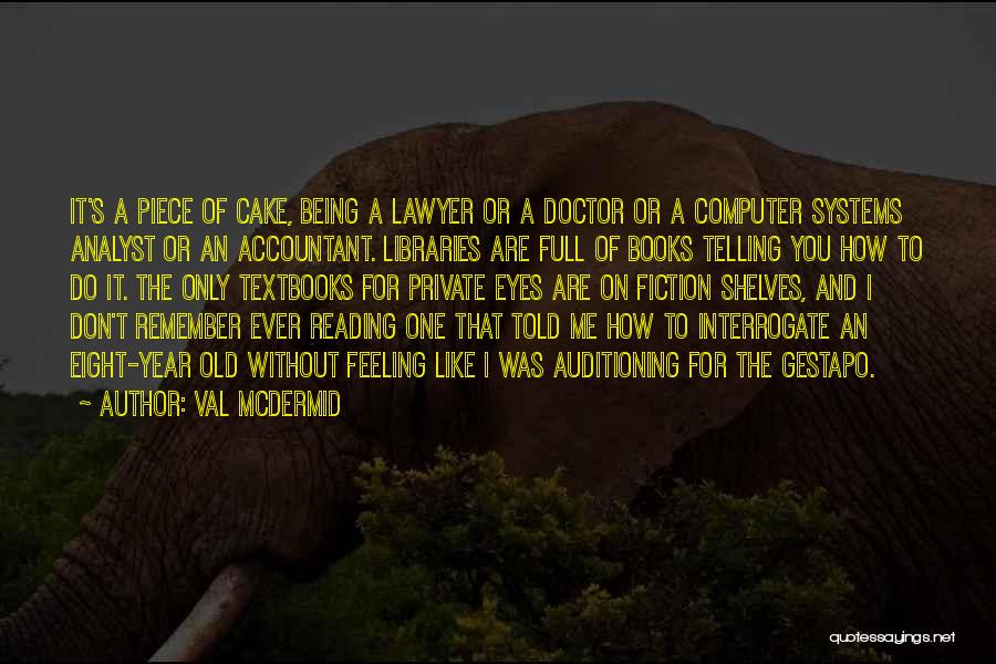 Books Doctor Who Quotes By Val McDermid