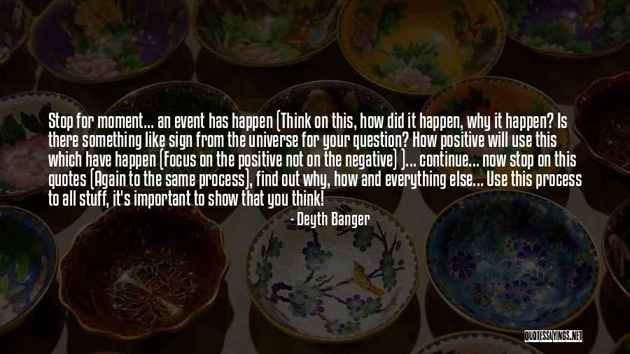 Books From Books Quotes By Deyth Banger