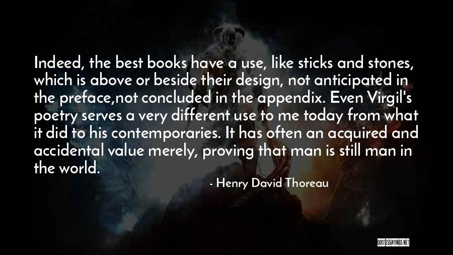 Books From Books Quotes By Henry David Thoreau