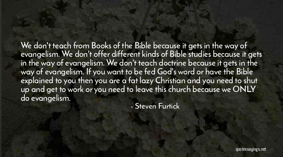 Books From Books Quotes By Steven Furtick