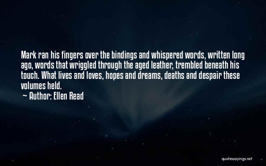 Books Lovers Quotes By Ellen Read