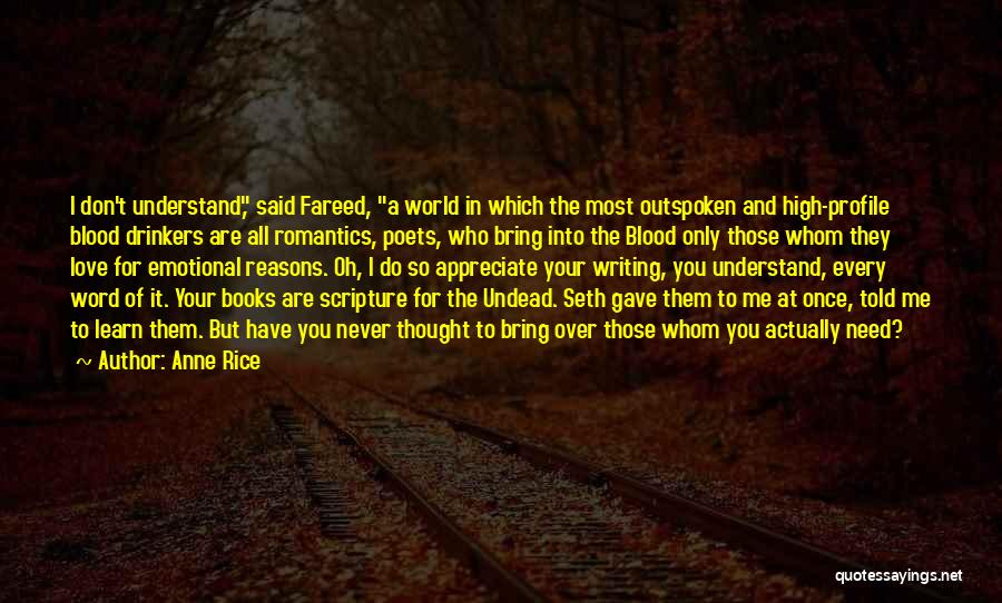 Books Of Blood Quotes By Anne Rice