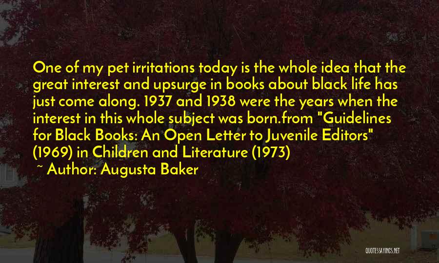 Books Of Great Quotes By Augusta Baker