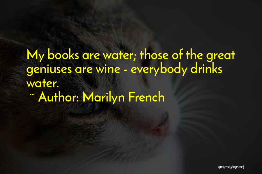 Books Of Great Quotes By Marilyn French