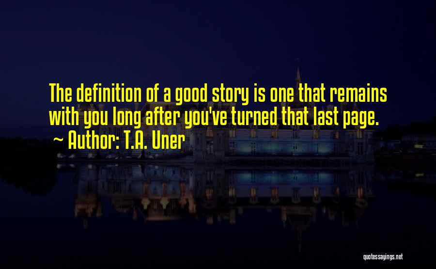 Books Of Inspirational Quotes By T.A. Uner