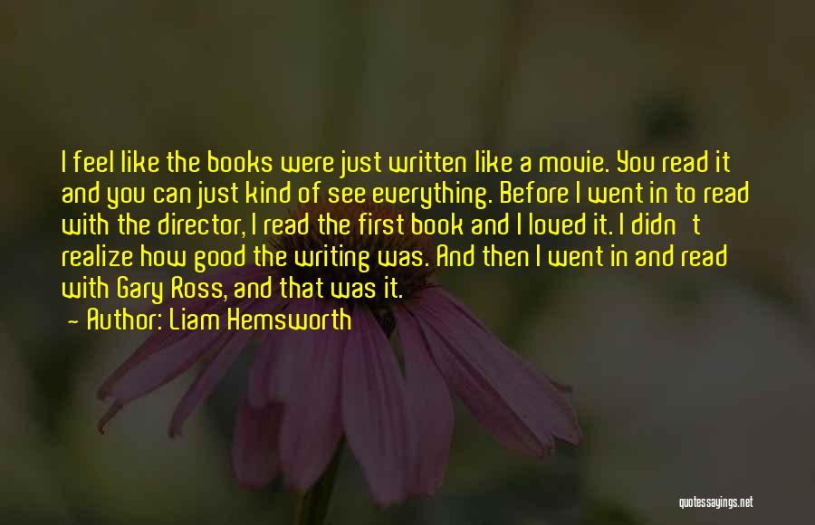 Books Of Movie Quotes By Liam Hemsworth