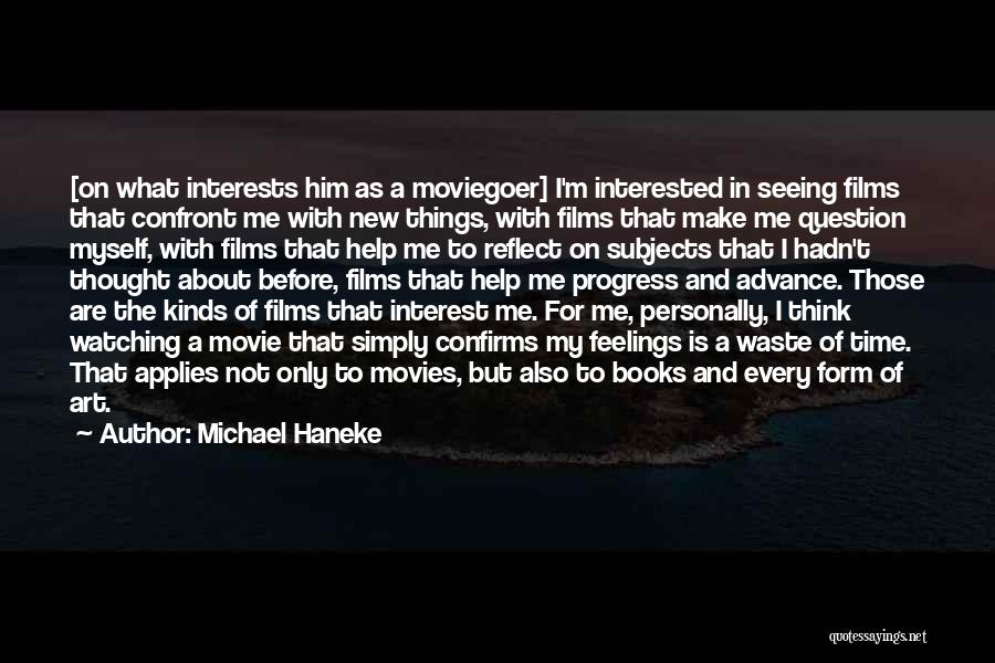 Books Of Movie Quotes By Michael Haneke